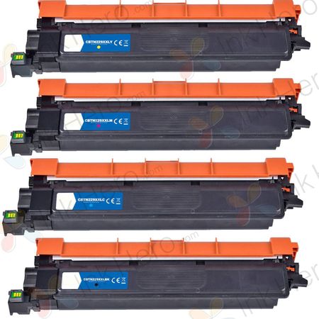 4 Pack Brother TN229XXL Compatible Super High-Yield Toner Cartridges