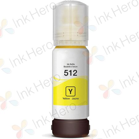 Epson T512 Yellow Compatible Ink Bottle (T512420-S)