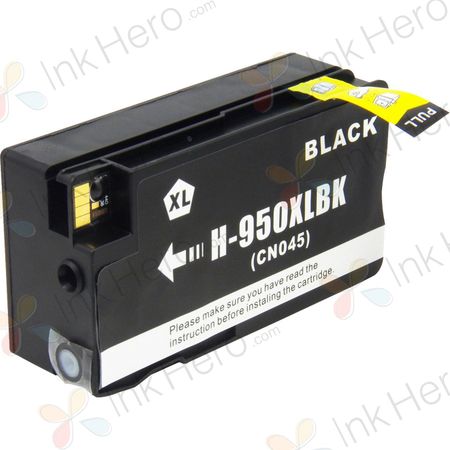 HP 950XL Black High-Yield Remanufactured Ink Cartridge (CN045AN)