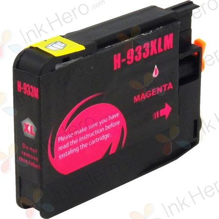 HP 933XL Magenta High-Yield Remanufactured Ink Cartridge (CN055AN)