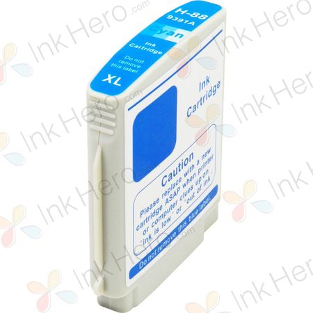 HP 88XL Cyan High-Yield Remanufactured Ink Cartridge (C9391AN)