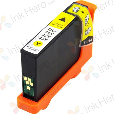 Dell Series 33/34 Yellow Compatible Extra High-Yield Ink Cartridge (331-7380 / GRW63)