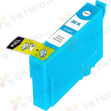 Epson 202XL Cyan High-Yield Remanufactured Ink Cartridge (T202XL220-S)