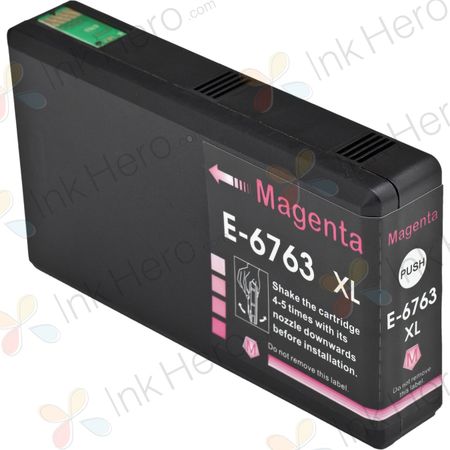 Epson 676XL Magenta High-Yield Remanufactured Ink Cartridge (T676XL320)