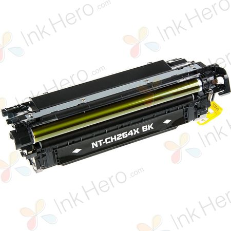 HP 646X Black Remanufactured High Yield Toner Cartridge (CE264X)