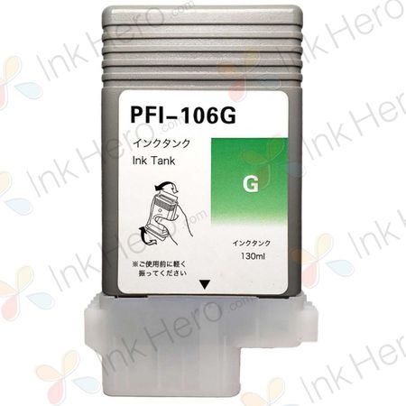 Canon PFI-106G Green Compatible Ink Cartridge (6628B001AA)