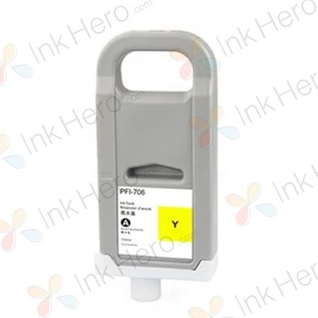 Canon PFI-706Y Yellow Compatible Ink Cartridge (6624B001AA)