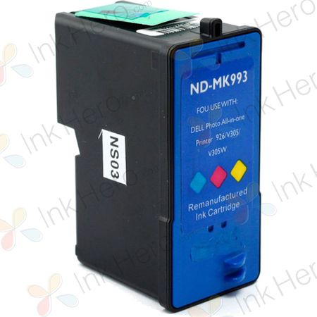 Dell Series 9 Color Remanufactured High-Yield Ink Cartridge (MK993 / MW174)