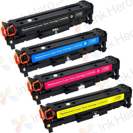 4 Pack Canon 118 Compatible Toner Cartridges