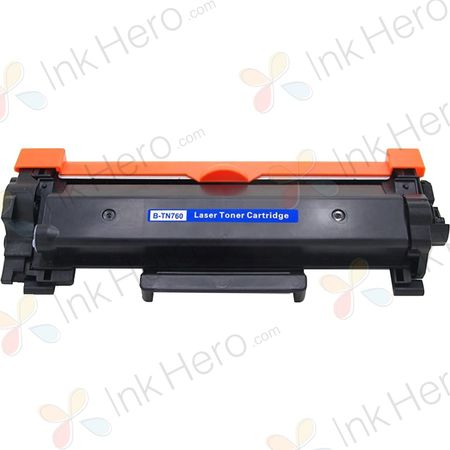 Brother TN760 Black Compatible High-Yield Toner Cartridge (Replaces TN730)