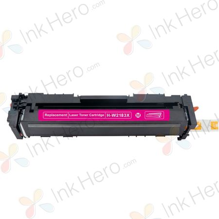 HP 218X / W2183X Magenta Compatible High-Yield Toner Cartridge (Replaces 218A / W2183A)