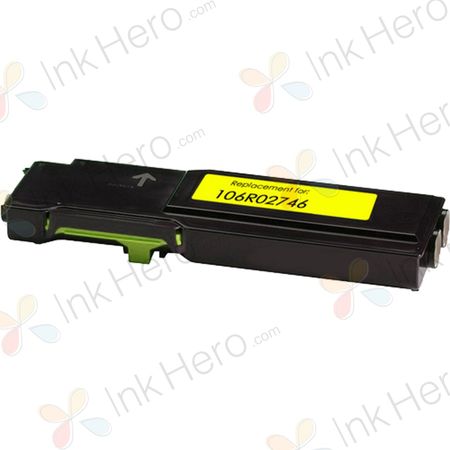 Xerox 106R02746 Yellow Compatible High-Yield Toner Cartridge