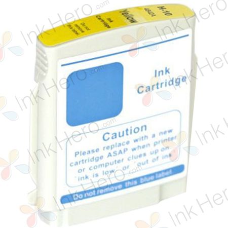 HP 10 Yellow Remanufactured Ink Cartridge (C4842A)