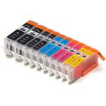 10 Pack Canon PGI-250XL & CLI-251XL Compatible High-Yield Ink Cartridges