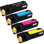 4 Pack Dell 2150 / 2155 Compatible High-Yield Toner