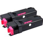 Dell 330-1433 Magenta Compatible High-Yield Toner Cartridges 2-Pack (T109C)