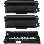 3 Pack Dell E310 / E514 / E515 Compatible High-Yield Toner & Drum