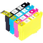 4 Pack Epson 126 High-Yield Remanufactured Ink Cartridges