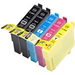 5 Pack Epson 200XL High-Yield Remanufactured Ink Cartridges