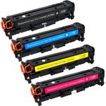 4 Pack HP 312A Compatible Laser Toner Cartridges