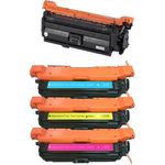 4 Pack HP 649X & 648A Remanufactured Toner Cartridges