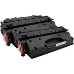 2 Pack Canon 120 Black Compatible Toner Cartridges (2617B001AA)