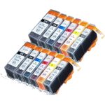 12 Pack Canon PGI-225 & CLI-226 Compatible Ink Cartridges