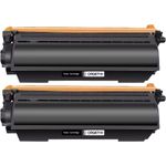 2 Pack Canon 071H High Yield Black Compatible Toner Cartridge (5646C001)