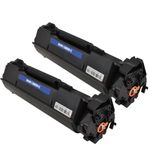 2 Pack HP 138A Black Compatible Toner Cartridge (W1380A)