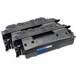 2 Pack HP 27X Black Compatible High-Yield Toner Cartridge (C4127X)