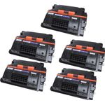 5 Pack Canon 039H Black Compatible High-Yield Toner Cartridge (0288C001 / 0287C001)