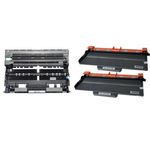 3 Pack Brother TN750 & DR720 Compatible Toner & Drum Cartridges