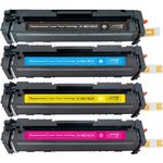 HP 218X Compatible High-Yield Toner Cartridges 4-Pack (Replaces 218A)