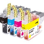 4 Pack Brother LC402 XL High-Yield Compatible Ink Cartridges