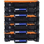 5 Pack HP 134X Black Compatible High-Yield Toner Cartridge (W1340X)