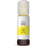 Epson T512 Yellow Compatible Ink Bottle (T512420-S)