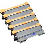 5 Pack Brother TN450 Black Compatible High-Yield Toner Cartridges (Replaces TN420)