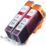 2 Pack Canon CLI-221M Magenta Compatible Ink Cartridges (2948B001)