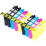 9 Pack Epson 220XL High-Yield Remanufactured Ink Cartridges