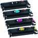 Pack de 4 Canon EP-87 cartouches de toner remanufacturées