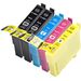 Pack de 5 Epson 200XL cartouches d'encre remanufacturées haute capacité