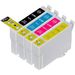 Pack de 4 Epson 68 cartouches d'encre remanufacturées haute capacité