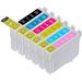 Pack de 6 Epson 78 cartouches d'encre remanufacturées