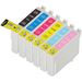 Pack de 6 Epson 98 & Epson 99 cartouches d'encre remanufacturées