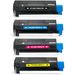 Pack de 4 OkiData C5100 / 5200 / C5300 / C5400 cartouches de toner haute capacité compatibles