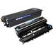 Pack de 2 Brother TN570 & DR510 cartouches de toner et de tambour compatibles haute capacité