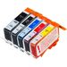 Pack de 5 HP 564XL cartouches d'encre remanufacturées haute capacité