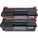 Pack de 2 Brother TN850 cartouche de toner noir compatible haute capacité (remplace TN820)