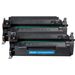 Pack de 2 Canon 057 cartouche de toner noir compatible (3009C001)