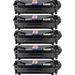 Pack de 5 Canon 104 cartouche de toner laser noir compatible (0263B001AA)